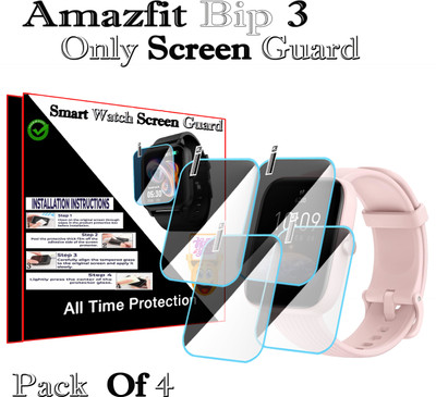 HIDEOUS Screen Guard for Amazfit Bip 3(Pack of 2)