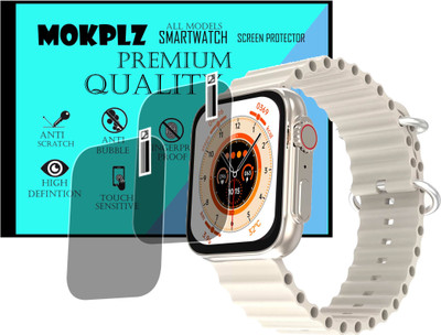 MOKPLZ Screen Guard for FIRE BOLTT SUPERNOVA SMARTWATCH(Pack of 2)