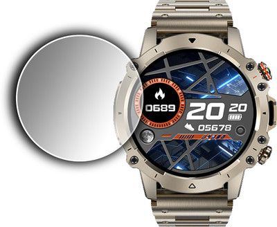 ejzatex Screen Guard for FIRE BOLTT MARSHAL SMARTWATCH, SCREEN GUARD(Pack of 1)