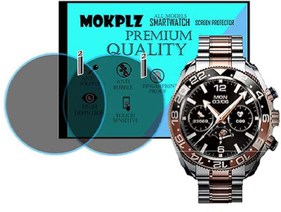 MOKPLZ Screen Guard for ALT REGAL SMARTWATCH(Pack of 2)