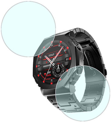 MOKPLZ Screen Guard for FIRE BOLTT OBSIDIAN SMARTWATCH(Pack of 2)