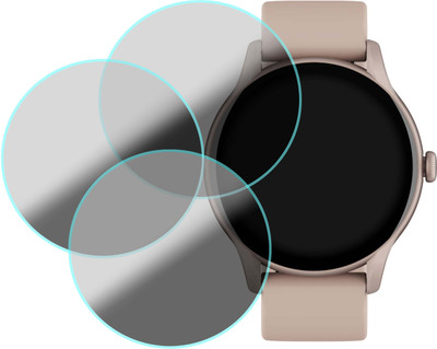 MOKPLZ Screen Guard for BOAT LUNAR CONNECT ACE SMARTWATCH(Pack of 3)