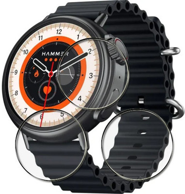 tombik Screen Guard for yuy123-Hammer Active 3.0 Smartwatch(Pack of 3)