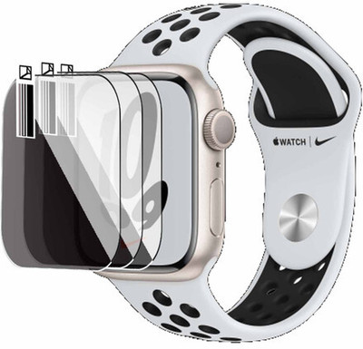 HIDEOUS Screen Guard for Apple Watch Nike Series 7(Pack of 3)