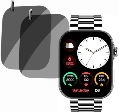 XAZE Screen Guard for Noise ColorFit Ultra 4 Smartwatch(Pack of 2)