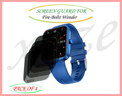 XAZE Screen Guard for Fire-Boltt Wonder Smartwatch(Pack of 4)