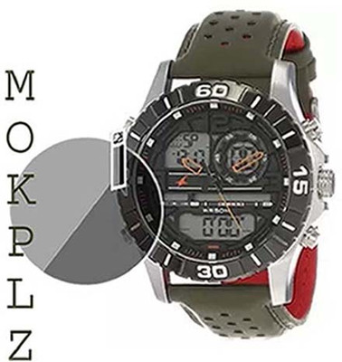 MOKPLZ Screen Guard for FASTRACK ANALOG DIGITAL BLACK DIAL(Pack of 1)