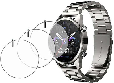 MOKPLZ Screen Guard for NOISE NOISEFIT HALO PLUS SMARTWATCH(Pack of 3)