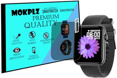 MOKPLZ Screen Guard for FIRE BOLTT SATURN SMARTWATCH(Pack of 1)