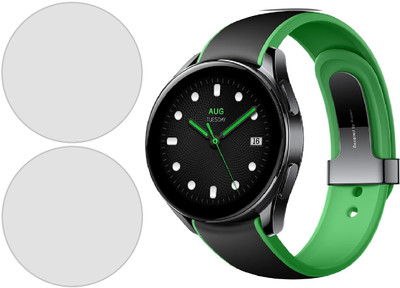 CUBES Screen Guard for Xiaomi Watch S2 | 42 mm | Soft and Flexible | Touch Sensitive | Unbreakable | Ultra Thin| Edge To Edge TPU Film ( Not Tempered Glass )(Pack of 2)