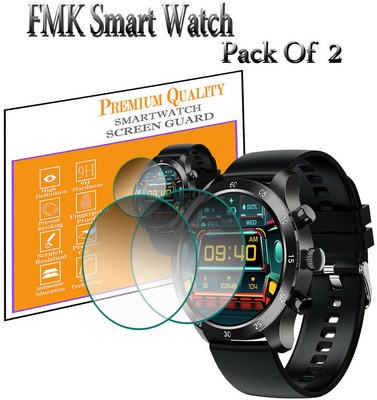 daffin Screen Guard for FMK Smart Watch(Pack of 2)