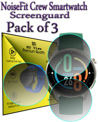 daffin Impossible Screen Guard for NoiseFit Crew(Pack of 3)