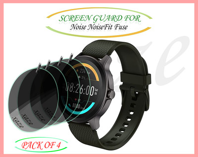XAZE Screen Guard for Noise NoiseFit Fuse Smartwatch(Pack of 4)