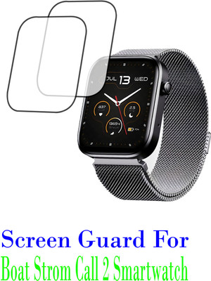 EJZATI Screen Guard for BOAT STORM CALL 2 SMARTWATCH, SCREEN GUARD(Pack of 2)