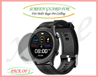 XAZE Screen Guard for Fire Boltt Rage Pro Calling Smartwatch(Pack of 1)