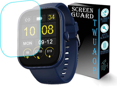 TWUAOP Screen Guard for BOAT WAVE SIGMA SMARTWATCH(Pack of 1)