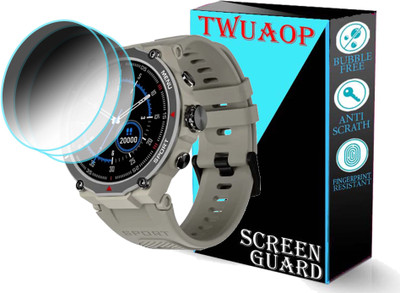 TWUAOP Screen Guard for ALT WOKE SMARTWATCH(Pack of 3)