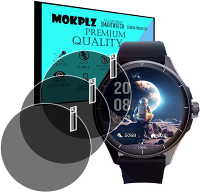 MOKPLZ Screen Guard for BEATXP VEGA NEO SMARTWATCH(Pack of 3)