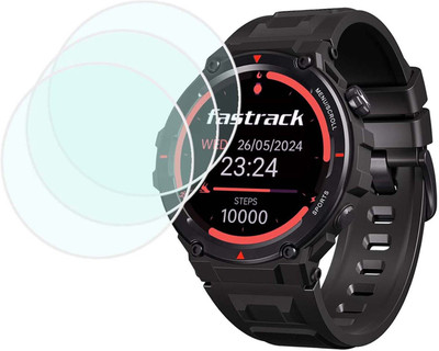 MOKPLZ Screen Guard for FASTRACK XTREME PRO SMARTWATCH(Pack of 3)