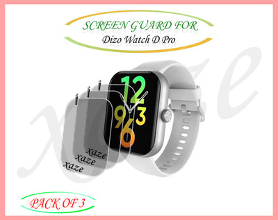 XAZE Screen Guard for Dizo Watch D Pro Smartwatch(Pack of 3)