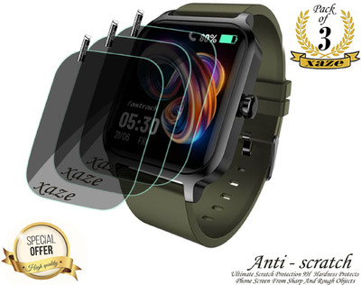 XAZE Screen Guard for Fastrack Revoltt FS1 Smartwatch(Pack of 3)