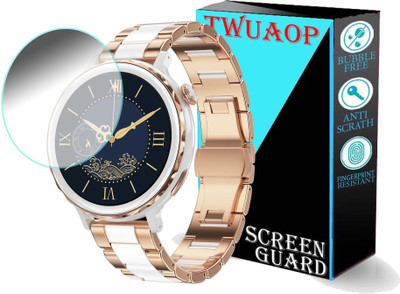 TWUAOP Screen Guard for PEBBLE DIVA SMARTWATCH(Pack of 1)
