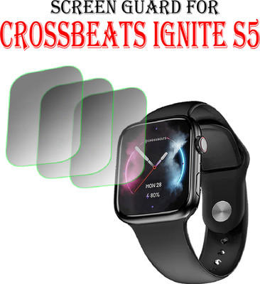 EJZATI Screen Guard for CROSSBEATS IGNITE S5 SMARTWATCH(Pack of 3)