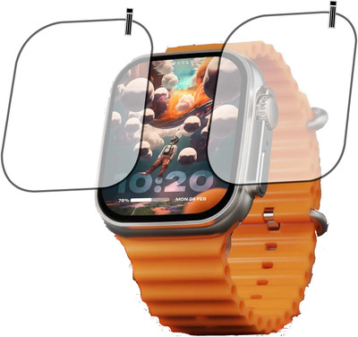 TWUAOP Screen Guard for BOULT DIVE EVO SMARTWATCH(Pack of 2)