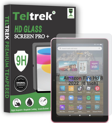 TELTREK Screen Guard for Amazon Fire Hd 8 2022 (8 Inch)(Pack of 1)