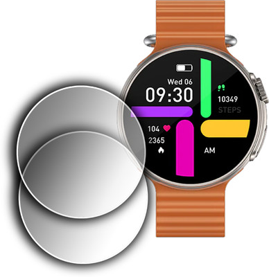 EJZATI Screen Guard for FIRE BOLTT ASTEROID SMARTWATCH, SCREEN GUARD(Pack of 2)