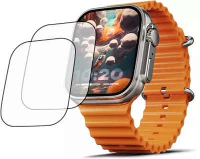 TWUAOP Screen Guard for BOULT CROWN SMARTWATH(Pack of 2)