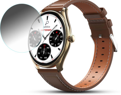 siglaciz Screen Guard for PEBBLE ROYALE LEGEND SMARTW ATCH(Pack of 1)