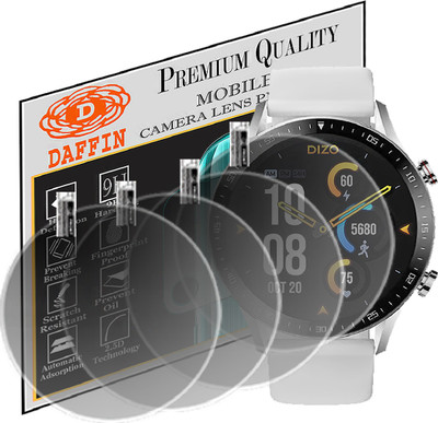 daffin Screen Guard for Dizo Watch R Talk smartwatch(Pack of 4)