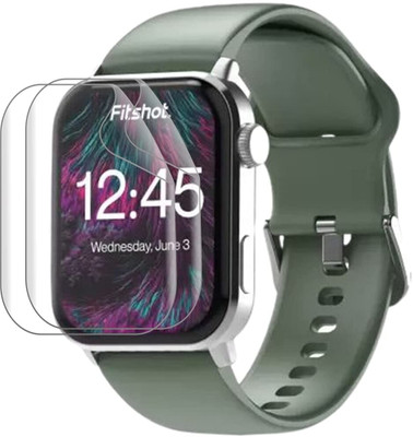 LIGHTWINGS Screen Guard for Fitshot Crystal 1.8 inch SmartWatch(Pack of 2)