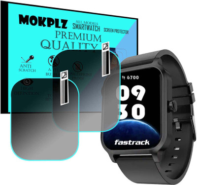 MOKPLZ Screen Guard for FASTRACK REFLEX RAVE FX SMARTWATCH(Pack of 2)