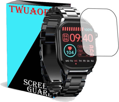 TWUAOP Screen Guard for PEBBLE COSMOS VOGUE SMARTWATCH(Pack of 1)