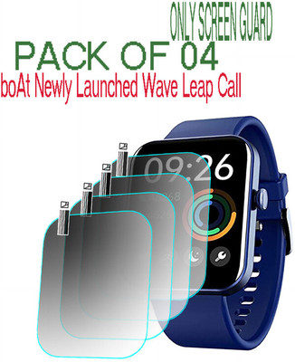 HIDEOUS Screen Guard for boAt Wave Leap Call(Pack of 4)