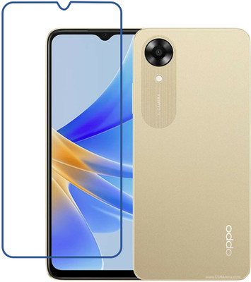 DVMART Screen Guard for 9H Crystal Clear Oppo A17k(Pack of 1)