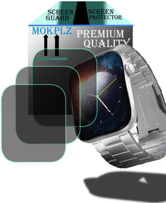 MOKPLZ Screen Guard for CROSSBEATS IGNITE STELLR SMARTWATCH(Pack of 3)