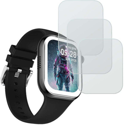 MOKPLZ Screen Guard for FIRE BOLTT BRILLIA SMARTWATCH(Pack of 3)