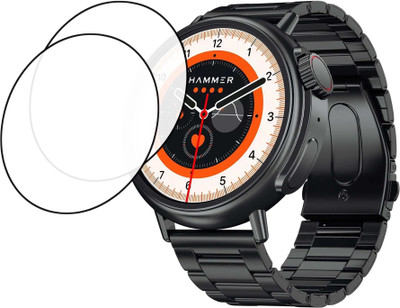 TWUAOP Screen Guard for HAMMER ACTIVE 3.0 SMARTWATCH(Pack of 2)