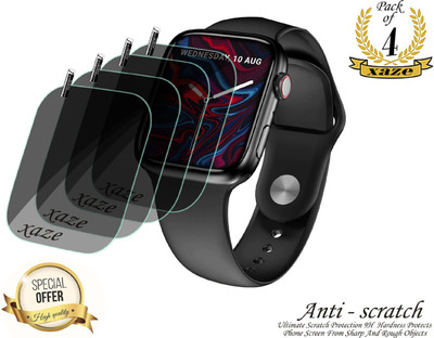 XAZE Screen Guard for Crossbeats Alpha Smartwatch(Pack of 4)