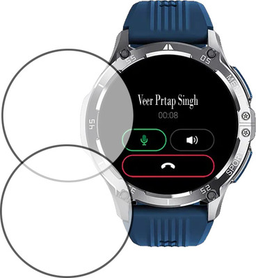EJZATI Screen Guard for NOISEFIT FORCE PLUS SMARTWATCH, SCREEN GUARD(Pack of 2)