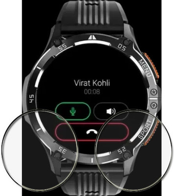 tombik Screen Guard for MM79-NoiseFit Voyage Smartwatch -P-2(Pack of 2)