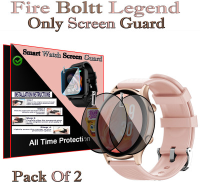 daffin Screen Guard for Fire Boltt Legend(Pack of 2)