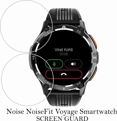 Olonga Screen Guard for NoiseFit Voyage Smartwatch(Pack of 2)