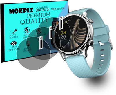 MOKPLZ Screen Guard for FITSHOT SATURN SMARTWATCH(Pack of 3)