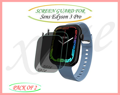 XAZE Screen Guard for Sens Edyson 3 Pro Smartwatch(Pack of 2)