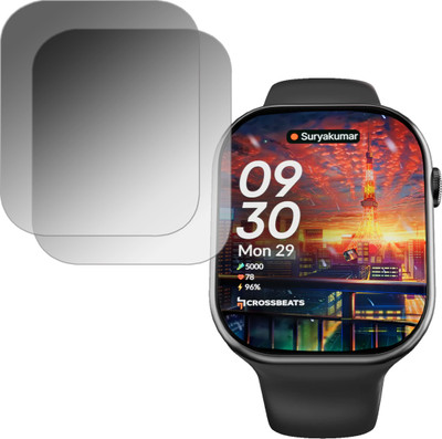 ejzatex Screen Guard for CROSSBEATS IGNITE NEXUS SMARTWATCH, SCREEN GUARD(Pack of 2)
