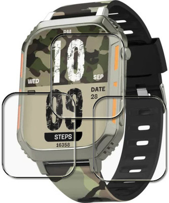 tombik Screen Guard for yuy5-Vibez Trooper Smartwatch(Pack of 3)